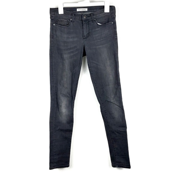 Banana Republic Denim - Banana Republic Premium Denim Dark Gray Skinny Jeans | Size 27
